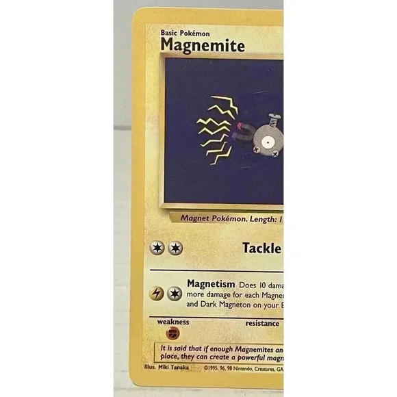 Pokémon TCG Magnemite Team‎ Rocket 60/82 Regular Unlimited Common NM - Picture 2 of 12